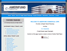 Tablet Screenshot of amerifundcorp.com